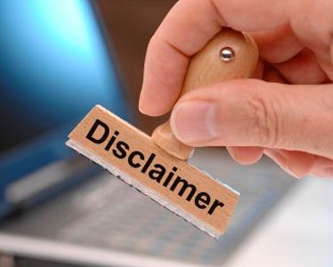 Disclaimer